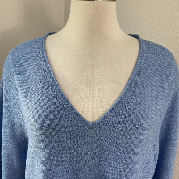 NEW Eileen Fisher Sweater Womens Plus 2X 100% Merino Wool Tunic Knit Pullover - Picture 2 of 12